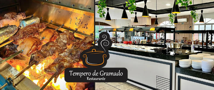 Oferta de almoço buffet livre em gramado: Imagens do buffet