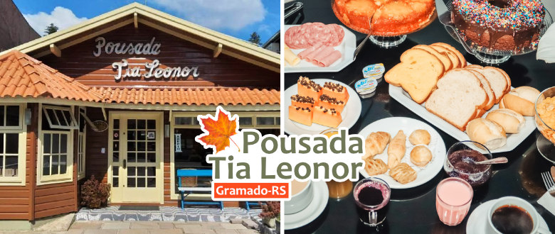 Pousada Tia Leonor. Diárias para 2 Pessoas com Café da Manhã a Apenas 6 Minutos A PÉ da Rua Coberta.