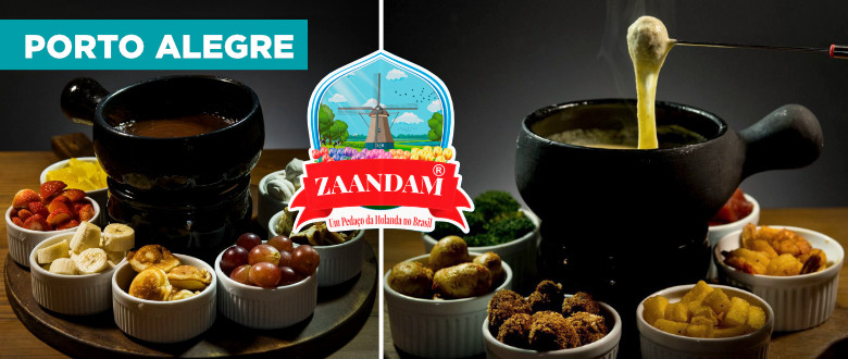 Imagens do fondue holandês Cidade Zaandam Boulevard Laçador.