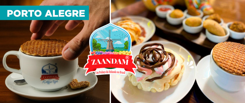 Zaandam Porto Alegre: Café Colonial Holandês - Cupom de Desconto do Tchê Ofertas.