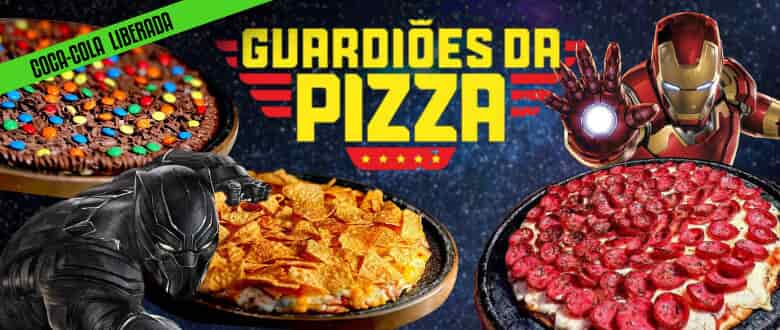 Personagens e Imagens das Pizzas