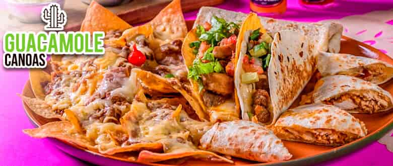 Imagens do Combo Guacamole no Guacamole Taqueria Canoas. Cupom de Desconto.