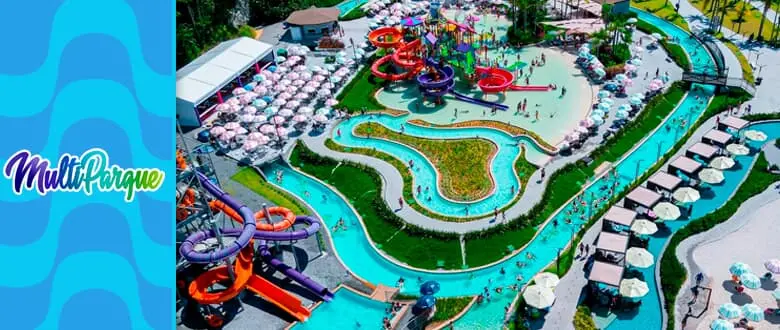 Imagens do Muliparque, parque aquático em Balneário Camboriú. Ingresso com Desconto.