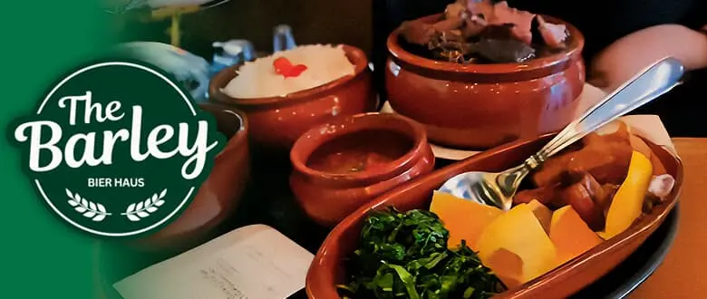 The Barley: Feijoada de Sábado - Cupom de Desconto Tchê Ofertas - Nova Petrópolis.