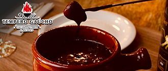 Tempero Gaúcho Churrascaria - Canela: Sequência de Fondue - Cupom de Desconto Tchê Ofertas.