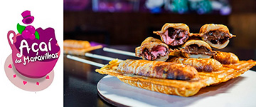 Açaí das Maravilhas: Rodízio de Crepe com Desconto - Tchê Ofertas. Porto Alegre.