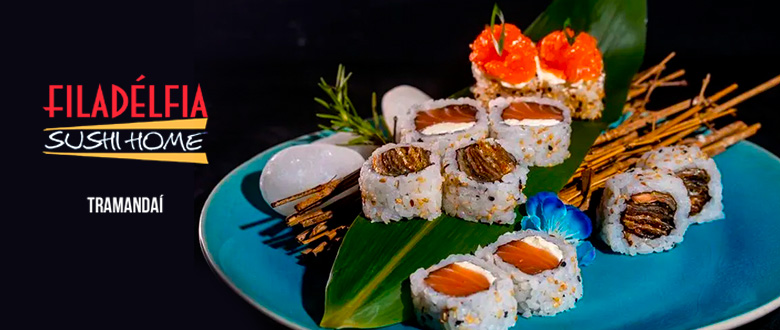 Filadélfia Sushi Tramandaí: Sequência Light - Cupom de Desconto do Tchê Ofertas.