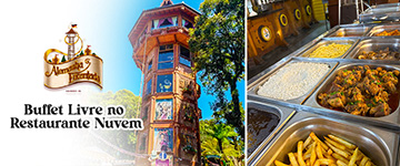 Restaurante Parque Nuvem: Buffet Livre no Alemanha Encantada. Cupom de Desconto Tchê Ofertas.