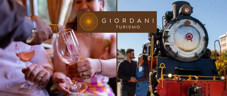Giordani Turismo: L'Essenza del Vino - Maria Fumaça com Cupom de Desconto. Tchê Ofertas.