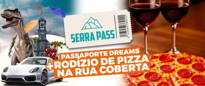 Serra Pass: Rodízio Campo & Vinho + 8 atrações em Gramado. Cupom de Desconto do Tchê Ofertas.