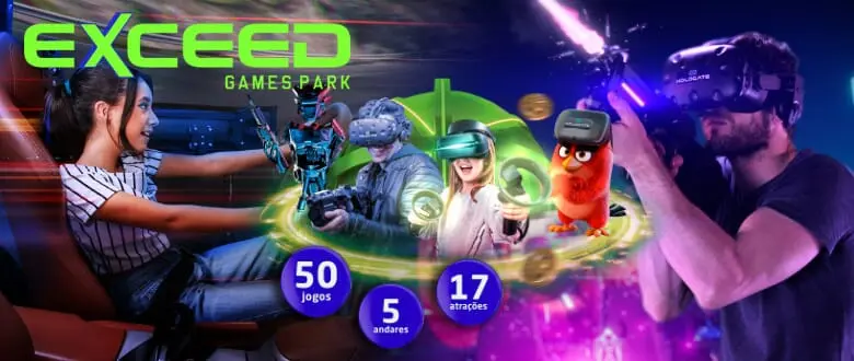 Exceed Games Park em Gramado. Ingresso com Desconto no Tchê Ofertas.
