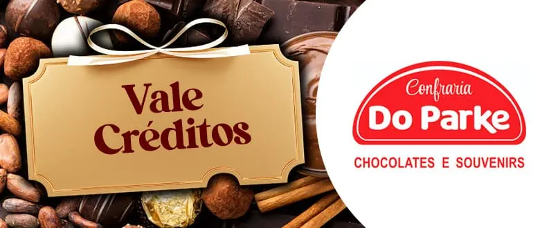 Confraria do Parke: Créditos em Chocolates - Gramado - Cupom de Desconto Tchê Ofertas.