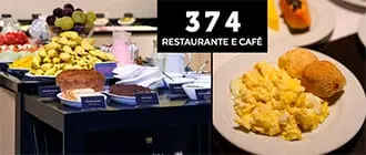 374 Restaurante e Café: Buffet de Café da Manhã em Gramado - Cupom de Desconto Tchê Ofertas.