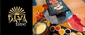 Daya Sushi e Fondue: Sequência Livre de Fondue com Cupom de Desconto do Tchê Ofertas.