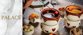 Palace Fondue: Sequência de Fondue em Gramado - Cupom de Desconto do Tchê Ofertas.