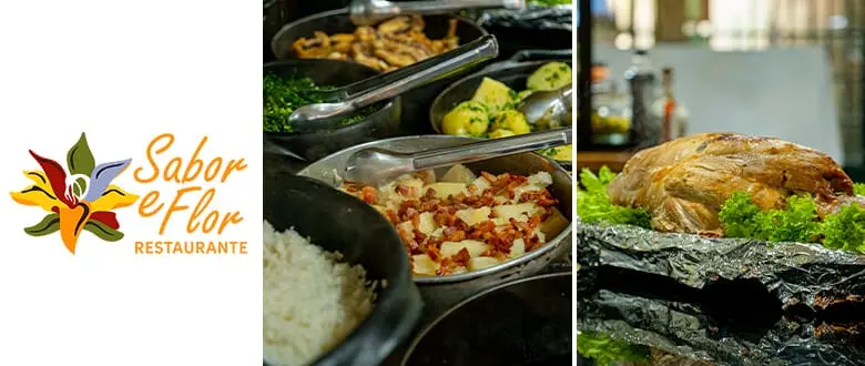 Restaurante Sabor e Flor: Buffet Livre no Parque do Caracol - Cupom de Desconto do Tchê Ofertas.