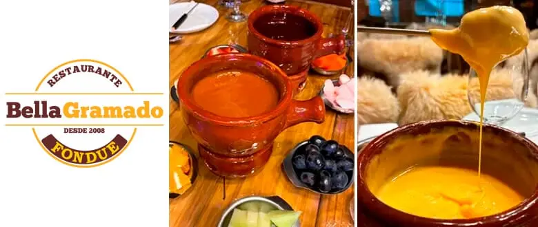 Restaurante Bella Gramado: Sequência de Fondue - Cupom de Desconto do Tchê Ofertas.