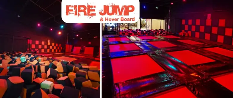 Fire Jump - ParkShopping Canoas - Parque de Trampolins - Cupom de Desconto do Tchê Ofertas.