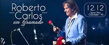 Roberto Carlos em Gramado: Ingressos com Desconto - Ingressos com Cupom de Desconto Tchê Ofertas.