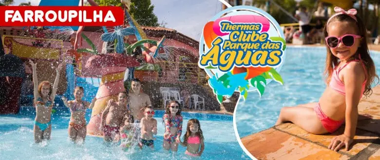 Parque das Águas Farroupilha: Ingressos para Parque Aquático - Cupom de Desconto Tchê Ofertas.
