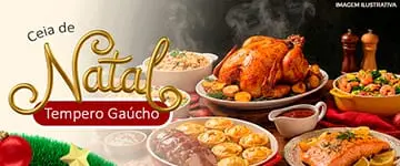 Ceia de Natal em Canela - Cupom de Desconto do Tchê Ofertas - Tempero Gaúcho.