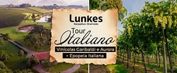 Tour na Região Uva e Vinho - Lunkes Turismo - Cupom de Desconto do Tchê Ofertas.