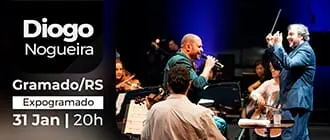 Show do Diogo Nogueira em Gramado - Ingressos com Cupom de Desconto Tchê Ofertas.