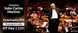 Concerto Maestro João Carlos Martins - Gramado - Cupom de Desconto Tchê Ofertas.