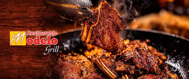 Restaurante Modelo Grill: Rodízio de Carnes, Massas e Sushi - Cupom de Desconto do Tchê Ofertas.