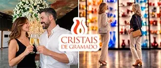 Cristais de Gramado - Desconto do Tchê Ofertas - Ingresso com Open de Espumante.