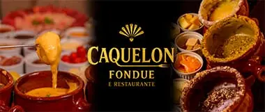 Caquelon Fondue: Sequência de Fondue em Canela - Cupom de Desconto Tchê Ofertas.