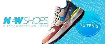 New Shoes - Higienização de Tênis - Cupom de Desconto do Tchê Ofertas.