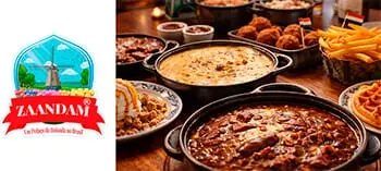 Zaandam Porto Alegre: Sequência de Almoço Holandês - Cupom de Desconto do Tchê Ofertas.