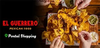 El Guerrero: Fast Food Mexicano com Desconto - Pontal Shopping - Cupom de Desconto Tchê Ofertas.