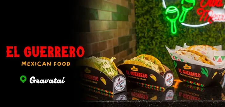 El Guerrero: Fast Food Mexicano com Cupom de Desconto Tchê Ofertas - GravataÍ.