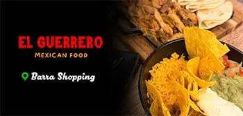 El Guerrero: Fast Food Mexicano com Cupom de Desconto Tchê Ofertas - BarraShoppingSul.