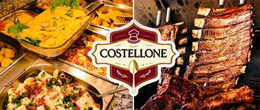 Restaurante Costellone: Buffet Livre com Churrasco - Cupom de Desconto do Tchê Ofertas.