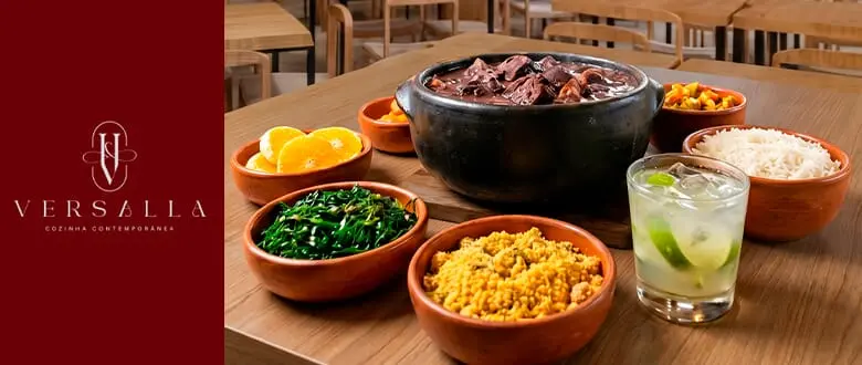 Versalla Gramado - Buffet de Feijoada - Cupom de Desconto do Tchê Ofertas.
