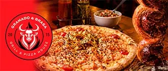 Gramado & Brasa: Rodízio de Carnes e Pizza - Cupom de Desconto do Tchê Ofertas.