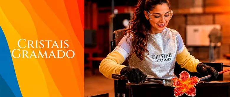 Cristais de Gramado - Desconto do Tchê Ofertas - Ingresso com Open de Espumante.