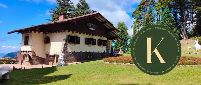 Park Knorr Gramado: Ingressos com Desconto do Tchê Ofertas. Casa centenária.