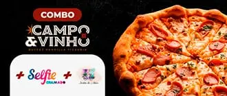 Restaurante Campo & Vinho: Rodízio de Pizza em Gramado - Cupom de Desconto do Tchê Ofertas.