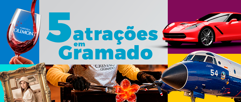 Super Combo de 5 atrações em Gramado