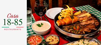 Casa 18-85: Picanha com Acompanhamentos em Gramado - Desconto do Tchê Ofertas.