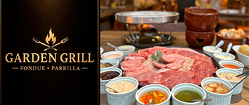 Restaurante Garden Grill: Sequência de Fondue - Cupom de Desconto do Tchê Ofertas.