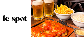 Le Spot Restaurante: Parmegiana com Cupom de Desconto do Tchê Ofertas.