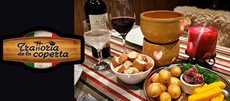 Trattoria de La Coperta: Sequência de Fondue com Cupom de Desconto do Tchê Ofertas.